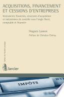 Acquisition, financement et cessions d'entreprises