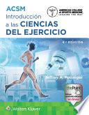 ACSM. Introducción a Las Ciencias Del Ejercicio