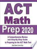 ACT Math Prep 2020