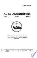 Acta agronomica