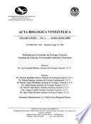 Acta biológica venezuelica