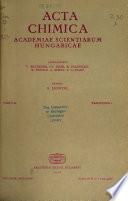 Acta chimica