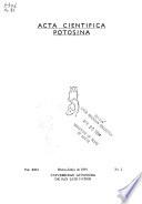 Acta científica potosina