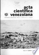 Acta científica venezolana