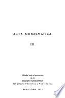 Acta numismática