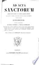 Acta sanctorum