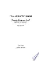 Acta Societatis Linguisticae Europaeae