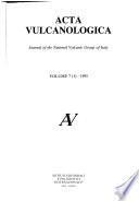Acta Vulcanologica :AV.
