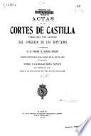 Actas de las Cortes de Castilla...