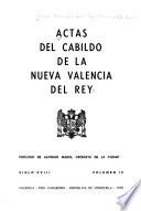 Actas del Cabildo de la Nueva Valencia del Rey: Siglo XVIII