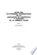 Actas del ... Congreso Internacional