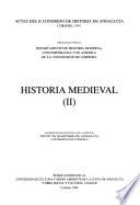 Actas del II Congreso de Historia de Andalucía, Córdoba, 1991: Historia medieval