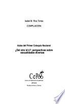 Actas del Primer Coloquio Nacional ¿Del otro la'o?
