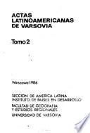 Actas latinoamericanas de Varsovia