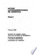 Actas latinoamericanas de Varsovia