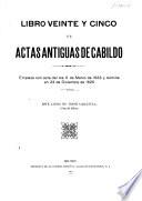 Actas modernas de Cabildo