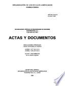 Actas y documentos