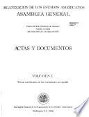 Actas y documentos