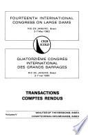 Actas Y Memorias ... Congreso de Grandes Presas