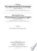 Actes du XIe Congrès international de numismatique