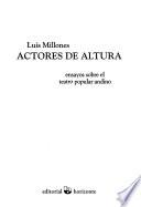 Actores de altura