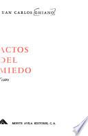 Actos del miedo