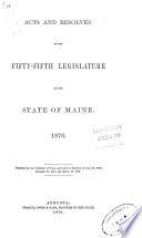 Acts and Resolves as Passed by the Legislature