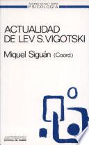 Actualidad de Lev S. Vigotski