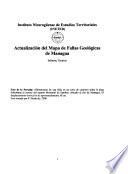 Actualización del mapa de fallas geológicas de Managua