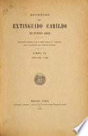 Acuerdos del extinguido Cabildo de Buenos Aires, publ. bajo la dirección del dr. V.F. López (A.P. Carranza). 10 libros [in 11].