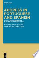 Address in Portuguese and Spanish