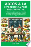 Adiós a la Hipoglucemia Para Principiantes