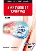 Administración de servicios web.