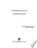 Administración en extensión rural
