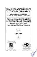 Administración pública economia y finanzas: Articles in English