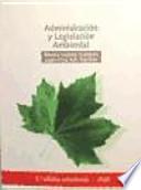 Administración y legislación ambiental
