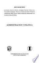 Administración y política