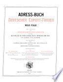 Adress-buch deutscher export-firmen
