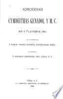 Adroddiad Cymdeithas Genadol y M.C. gan yr ysgrifenydd, y Parch. William Machno Jones, Lake Crystal, Minn. a'r trysorydd, T. Solomon Griffiths, Utica, N.Y.