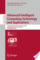 Advanced Intelligent Computing Technology and Applications
