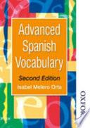 Advanced Spanish vocabulary