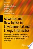 Advances and New Trends in Environmental and Energy Informatics