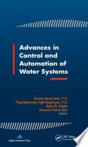 Advances in Control and Automation of Water Systems