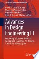 Advances in Design Engineering III