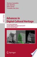 Advances in Digital Cultural Heritage