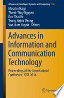 Advances in Information and Communication Technology