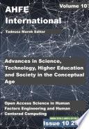 Advances in Science, Technology, Higher Education and Society in the Conceptual Age: STHESCA