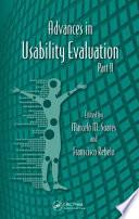 Advances in Usability Evaluation