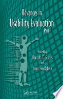 Advances in Usability Evaluation Part II