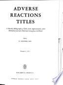 Adverse Reactions Titles